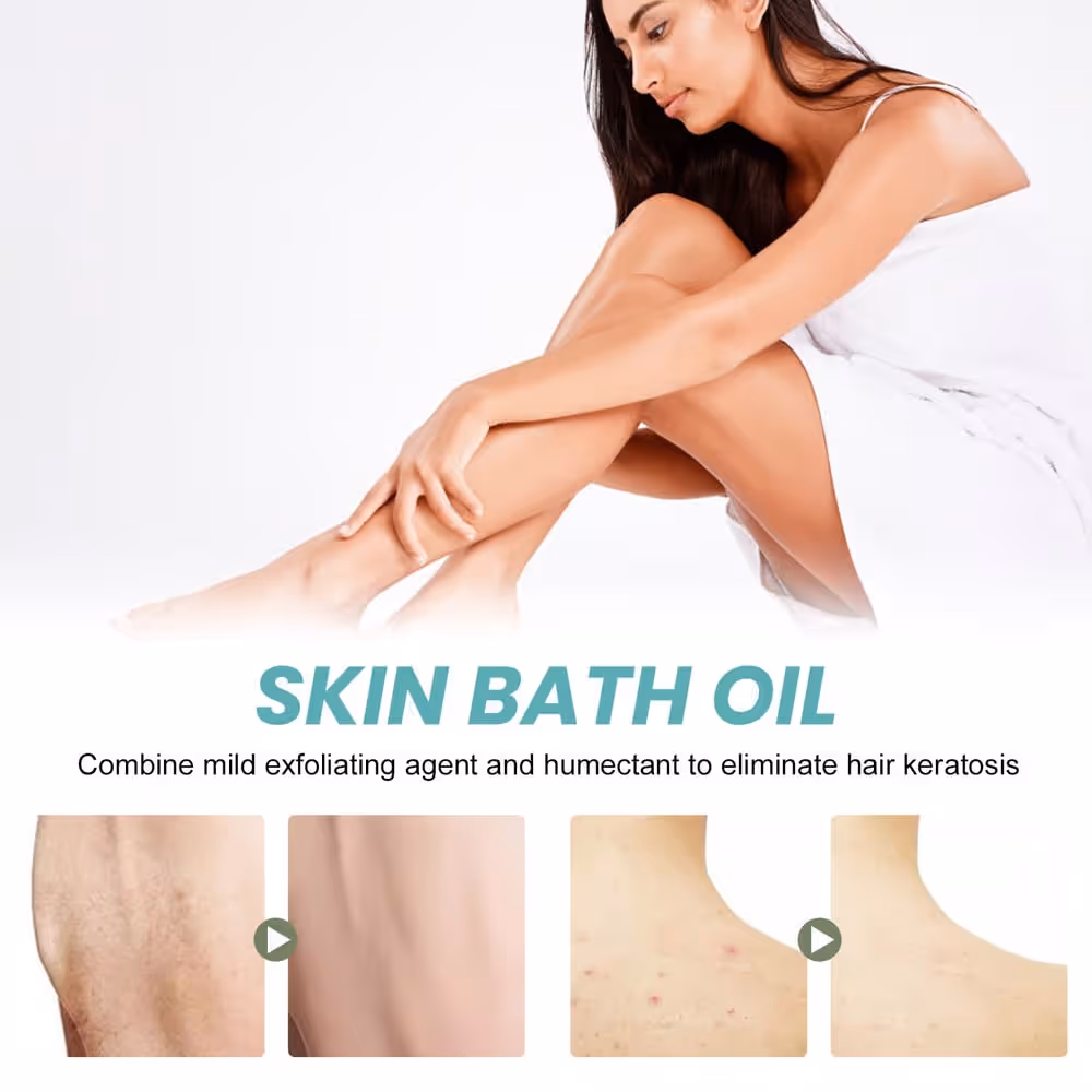 relaxing herbal bath oil scent